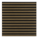 Panel lamelowy Wood Oiled Oak 52 x 52 cm ciemnobrązowy 4 sztuki