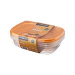 Komplet pojemników prostokątny PACCO 1,0 l 3 szt.