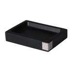 Mydelniczka Chiq 11 x 8 x 2 cm czarny