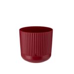 Doniczka z podstawką NOSTALGIA 14 cm 29401 bordo