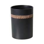 Kubek Fancy 6,7 x 10 cm czarny