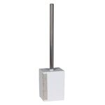 Szczotka do WC Chiq 9 x 38 cm biało-srebrny