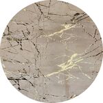 Dywan drukowany Neva petra folia 100 cm beżowo-złoty