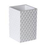 Kubek na szczoteczki Armo 7 x 11,5 cm biały