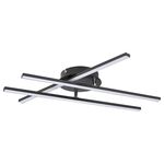 Lampa sufitowa LED Svetlana 25 W 3000 K czarny