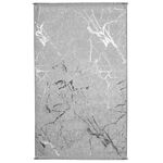 Dywan drukowany Neva petra folia 80 x 140cm szaro-srebrny