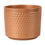 Osłonka ceramiczna cylinder 996 12 cm stare złoto