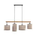 Lampa wisząca DEVA NATURE 4x E27
