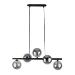 Lampa wisząca ESTERA BLACK 5x GU9