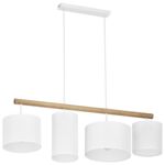 Lampa wisząca DEVA WHITE 4x E27