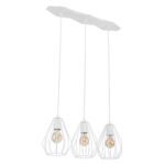 Lampa wisząca BRYLANT WHITE 3x E27