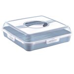 Pojemnik enrico "party-butler" kwadratowy nordic blue