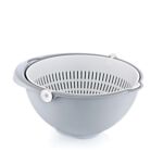 Miska-cedzak STELLA 2w2 nordic grey