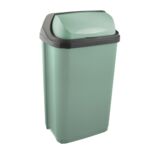 Pojemnik na śmieci RASMUS 50 l eco stone grey