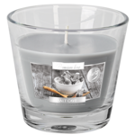 Świeca w szkle SN90-313 grota solna BISPOL