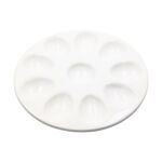 Patera ceramiczna na jajka 22,3 x 22,3 x 2,7 cm