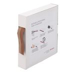 Taśma dywanowa 4 cm, kolor: szary, antracytowy