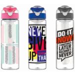Butelka SAGA 630 ml klik mix wzorów