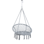 Krzesło wiszące 60 cm jasnoszary