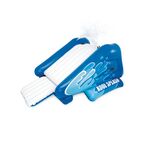 Pływająca zjeżdżalnia dmuchana 333 x 206 x 117 cm biało-niebieski