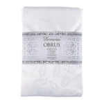 Obrus 140 x 220 cm ostrokrzew biały