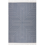Dywan Jardin 2275 120 x 170 cm biało-granatowy