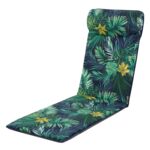 Poduszka na fotel Alaska z podnóżkiem  K2 158 x 48 x 3/8 cm zielony