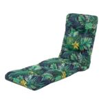 Poduszka na leżak Alabama K2 175 x 48 x 8/10 cm zielony