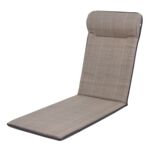 Poduszka na fotel Alaska z podnóżkiem K3 158 x 48 x 3/8 cm beżowy