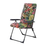 Fotel ogrodowy składany Floryda K1 kwiaty 59 x 70 x 104 cm