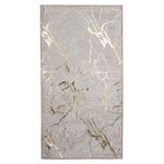 Dywan drukowany Neva petra folia 160 x 230 cm beżowo-złoty