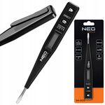 Cyfrowy próbnik napięcia 12-250 V 12 cm Neo Tools