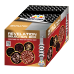 Bateria Revelation red 100 strzałowa, kaliber 20 mm