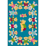 Dywan ROB 133 x 180 cm szmaragdowy