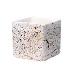 Osłonka ceramiczna Horti 1 W1534 10 cm biała - lastryko