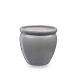 Donica ceramiczna MUZA 4 J2200 22 cm szara