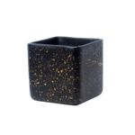 Osłonka ceramiczna Horti 2 W1419 13,5 cm czarna - lastryko