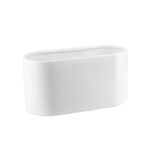 Osłonka ceramiczna Capri Mini J1500 25,0 x 13,5 cm biała