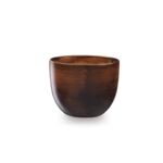 Donica ceramiczna Baryłka 1 R0723 13 cm brązowy