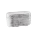 Osłonka ceramiczna Capri Mini J1536 25,0 x 13,5 cm biała z czarnym