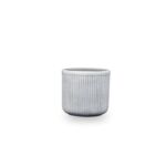 Osłonka ceramiczna Leon 3 R2224 16,5 cm szara