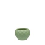 Osłonka ceramiczna Mona 2 M3821 15,5 cm jasnozielony mat