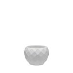 Osłonka ceramiczna Mona 3 J1500 18,5 cm biały