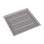 Tacka do suszarki srebrna 28 x 26,1 cm