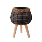 Donica BOHO 23 cm 28492 czarny