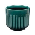 Osłonka ceramiczna OLIMPIA 12 cm 28575 turkus