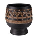 Donica BOHO 26 cm 28495 czarny
