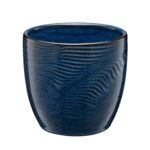 Osłonka ceramiczna OLIMPIA 12 cm 28575 granat
