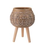 Donica BOHO 23 cm 28492 brąz II