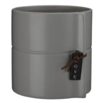 Osłonka ceramiczna ELIZA 13 cm 24913 szary